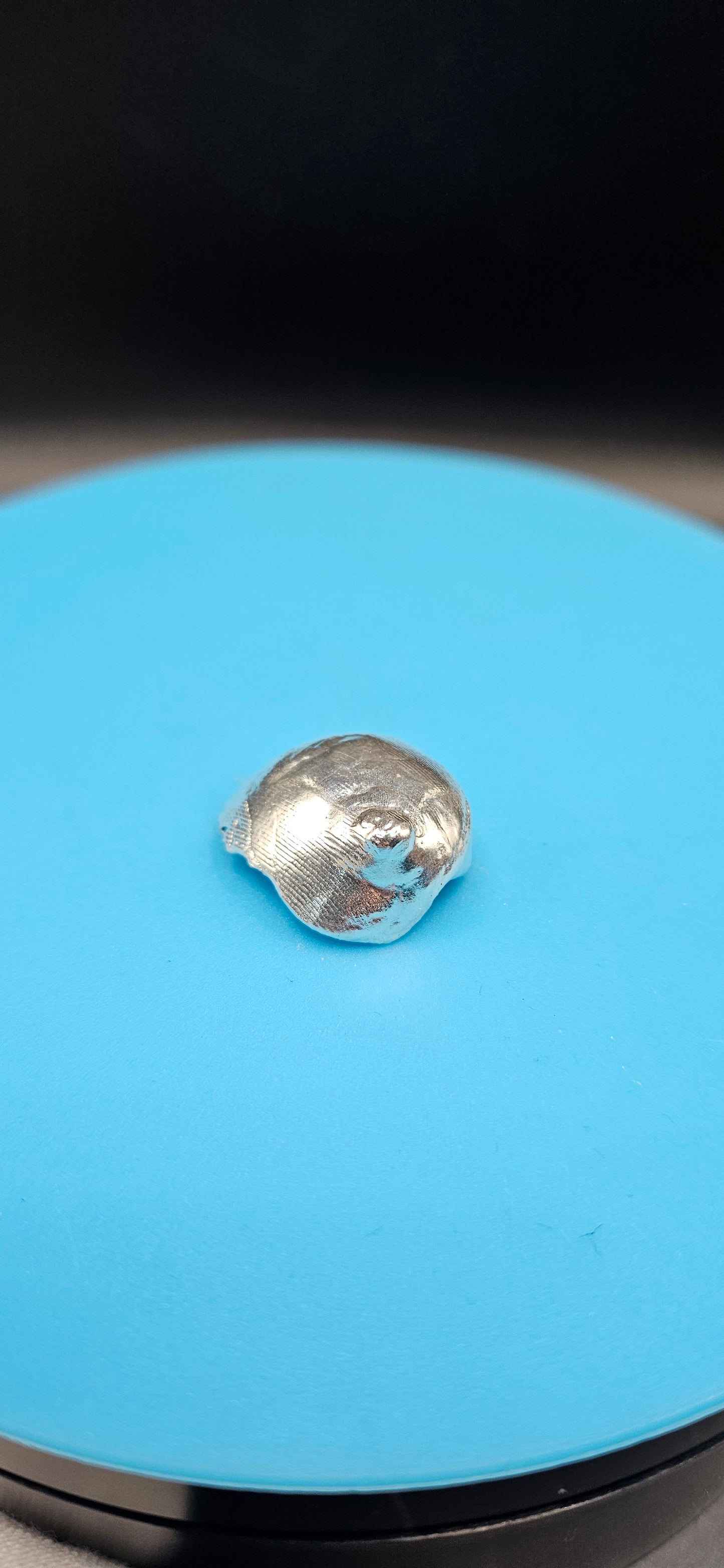 14g Hand Poured Silver “Tit” Nugget