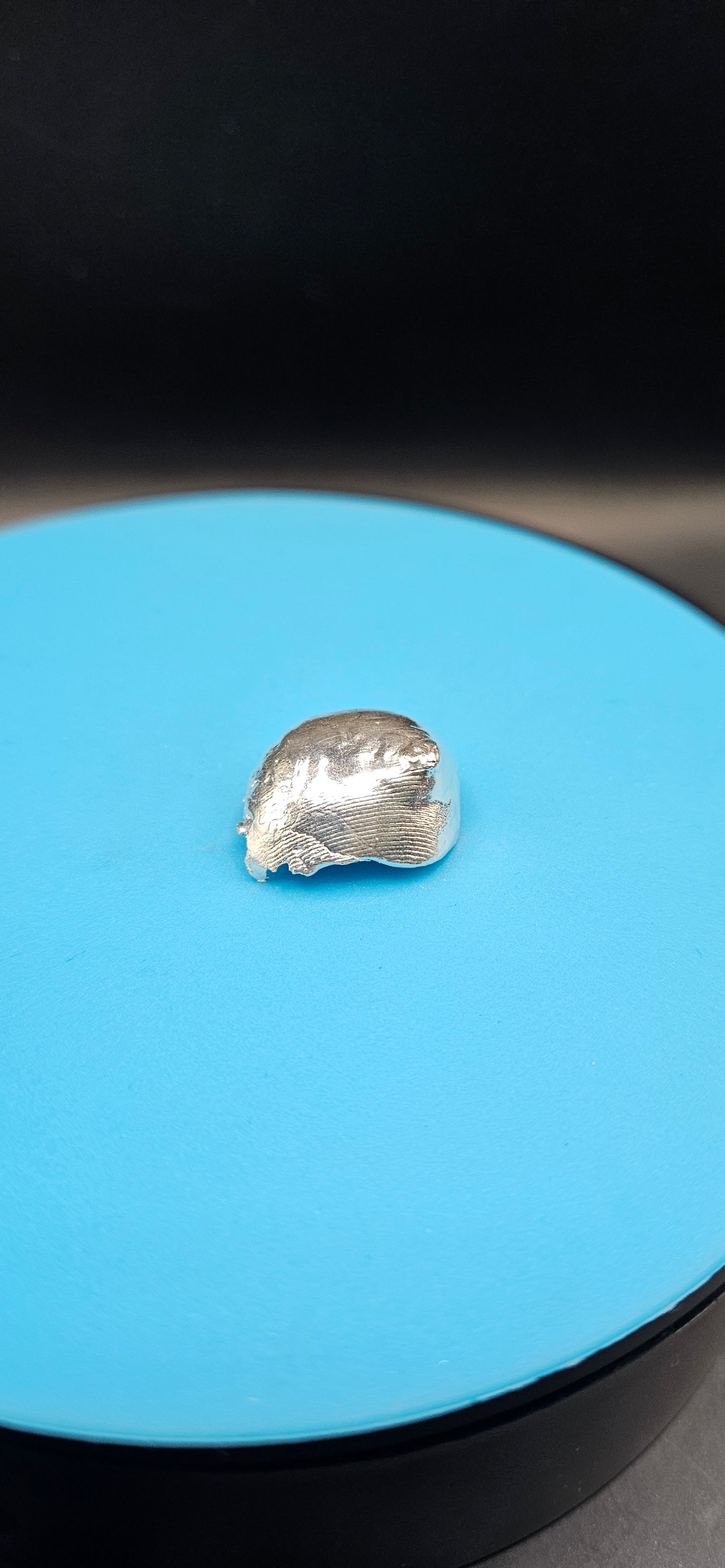 14g Hand Poured Silver “Tit” Nugget