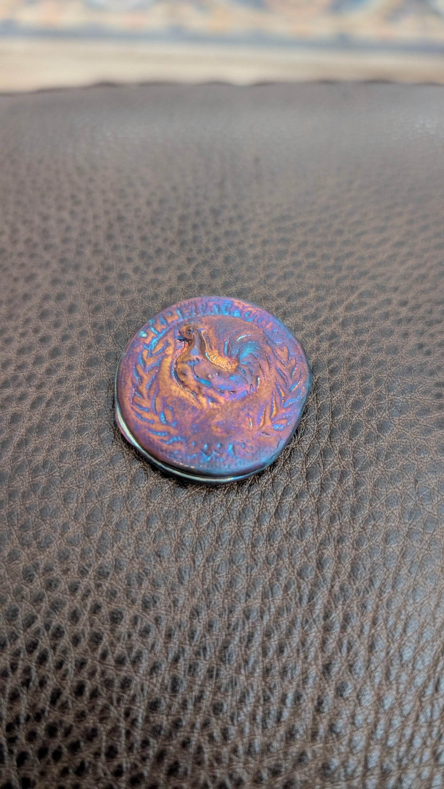 Old World Rooster Coin 29g 999FS