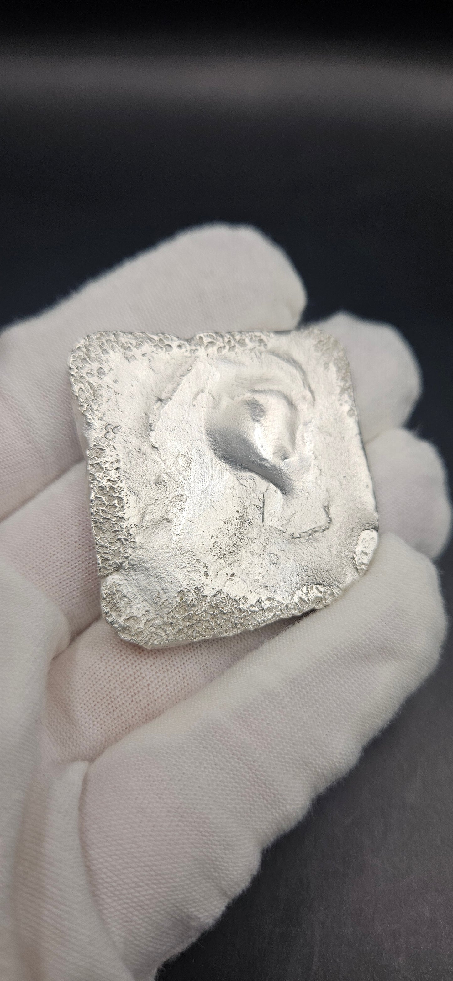 Hand Poured Silver Bar – 63g .999 Fine Silver