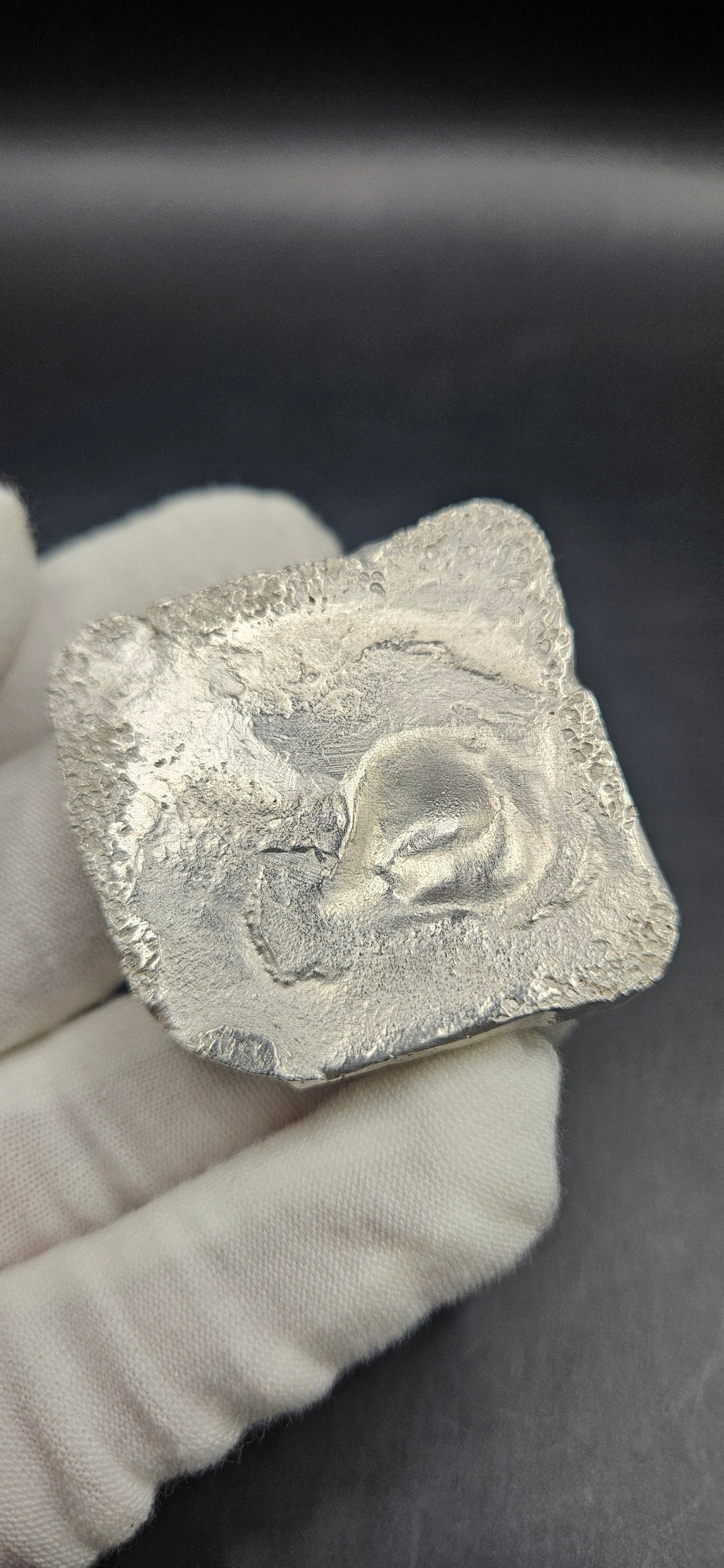 Hand Poured Silver Bar – 63g .999 Fine Silver