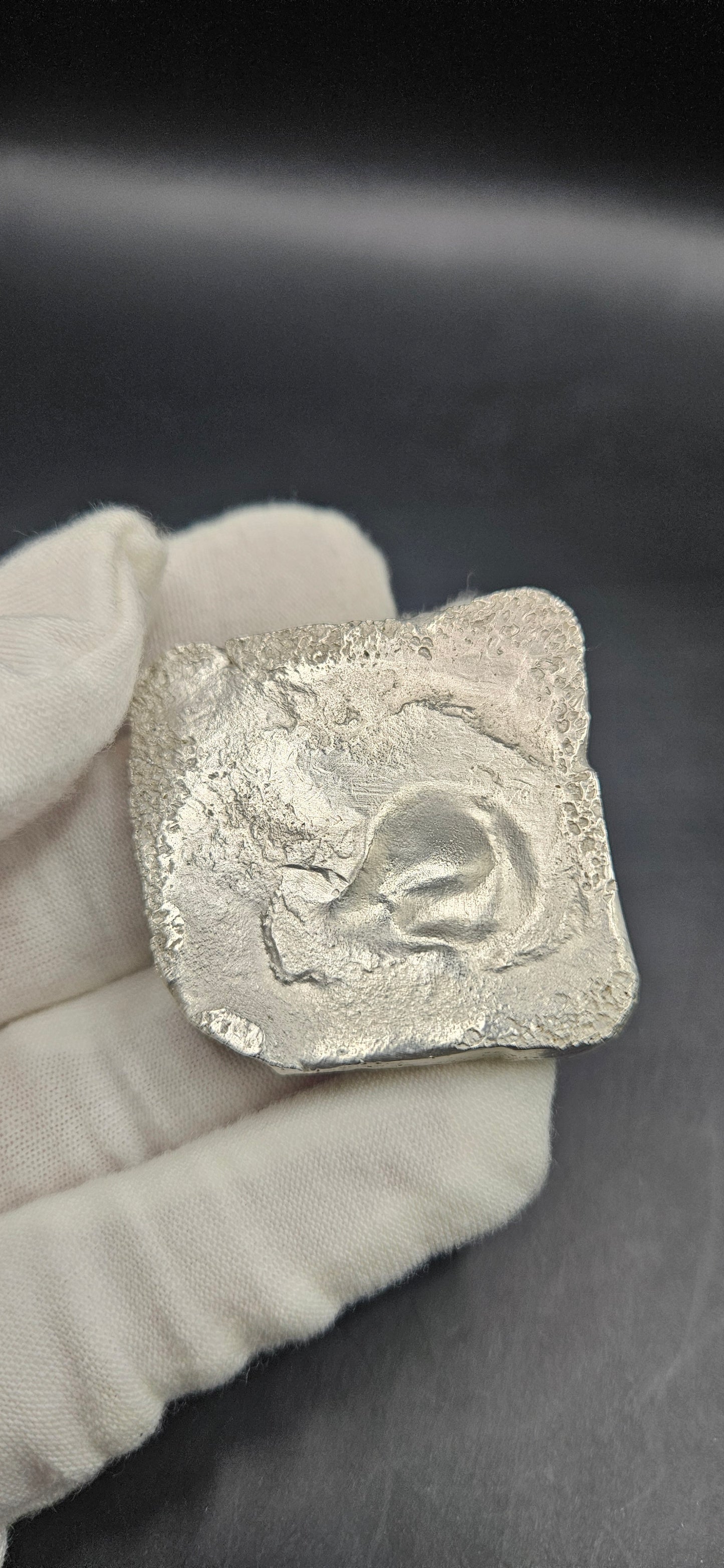 Hand Poured Silver Bar – 63g .999 Fine Silver