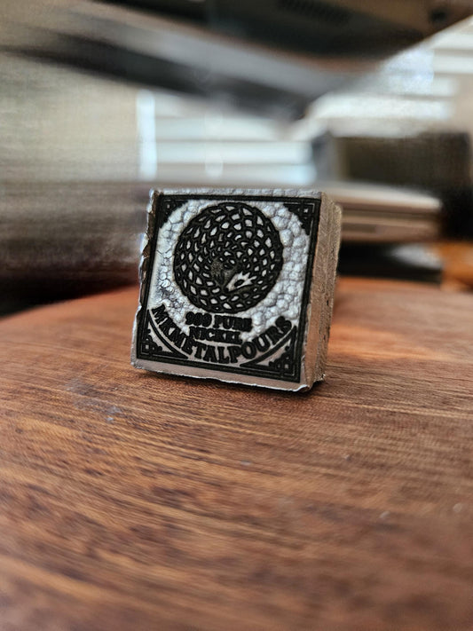 Unique Pangolin Design on 60g .999 Fine Nickel Chunk - Laser-Engraved Art Piece