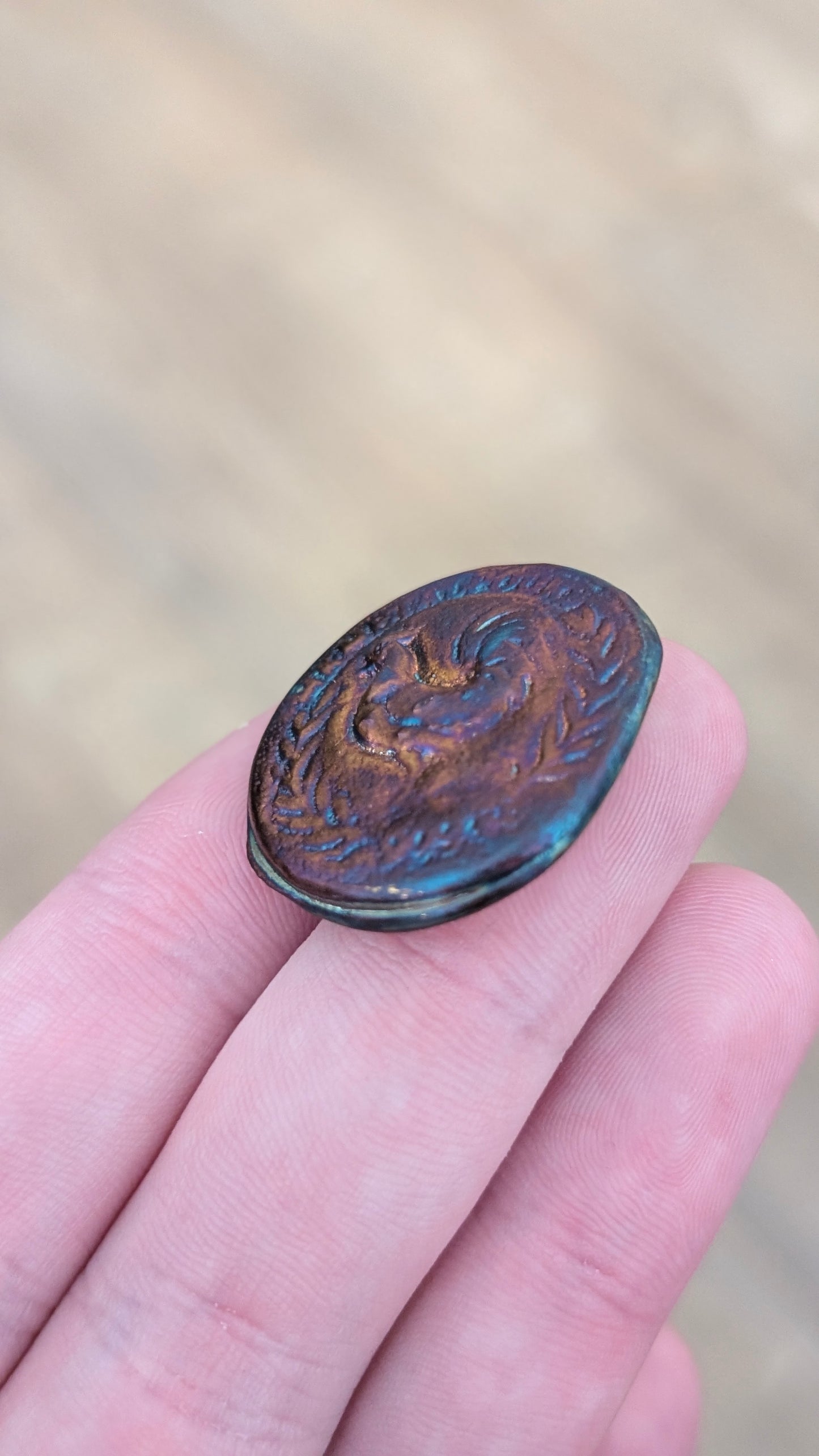 Old World Rooster Coin 29g 999FS