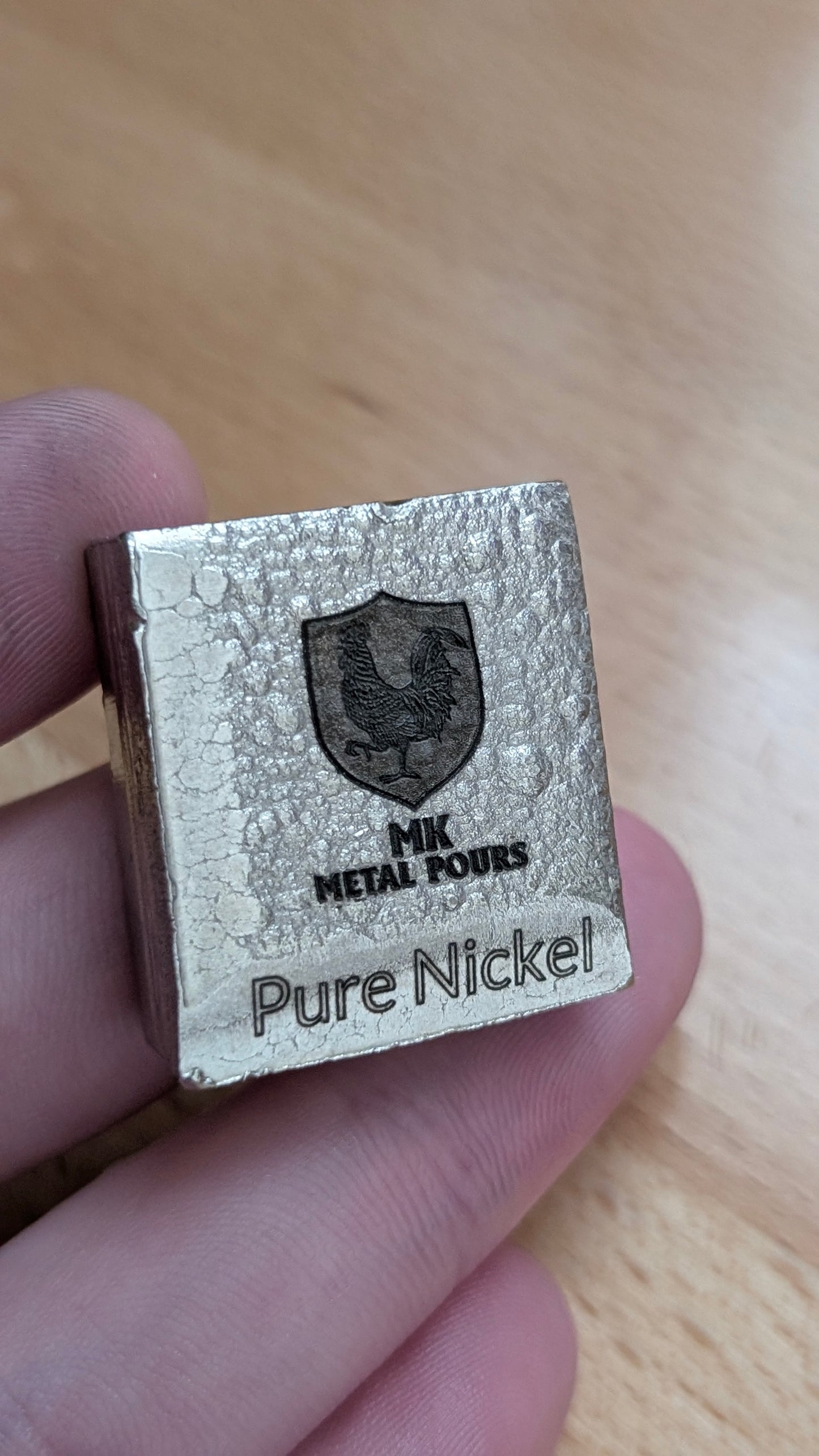 Pure Nickel Hunk - American Fig Design
